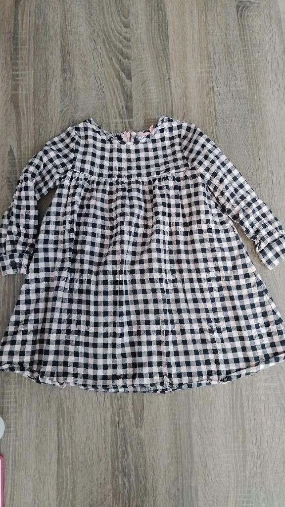 Katoenen tuniekjurk 122, Kinderen en Baby's, Kinderkleding | Maat 122, Ophalen, Gebruikt, Meisje, Jurk of Rok