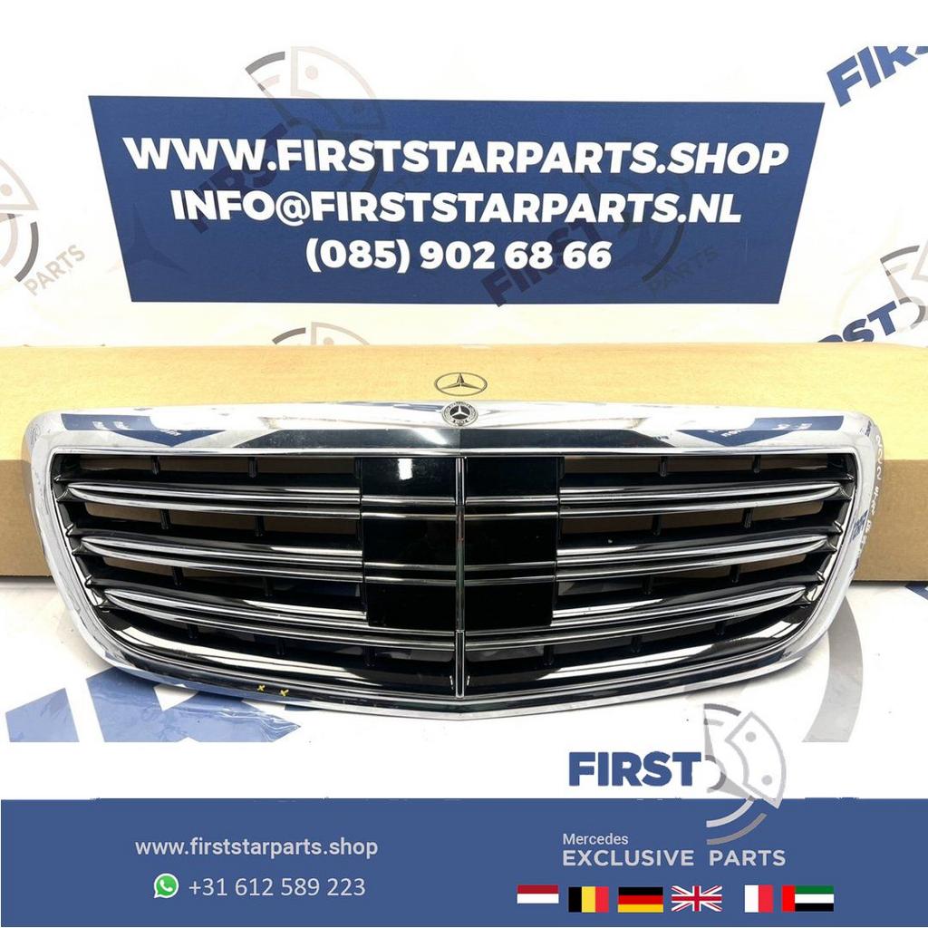 W213 GRIL Mercedes E Klasse 2018 bumper grille distronic EKl, Auto-onderdelen, Gebruikt, -, Ophalen of Verzenden, -
