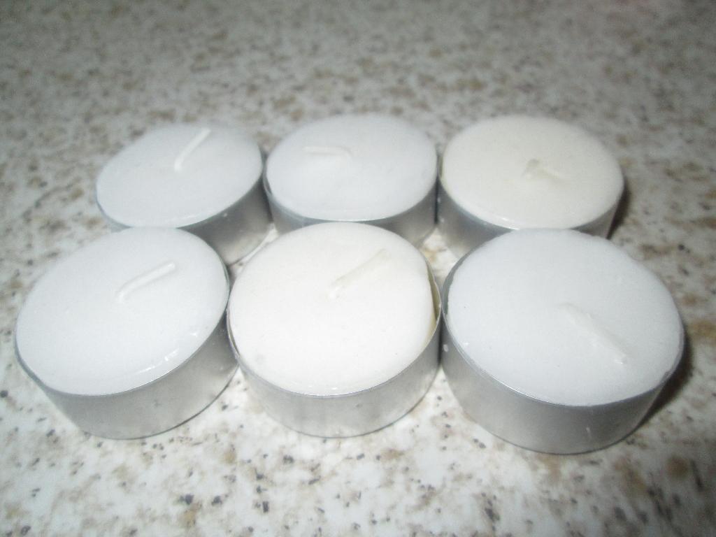 Bougies chauffe-plats (6)., Ophalen, Overige materialen, Wit, Nieuw