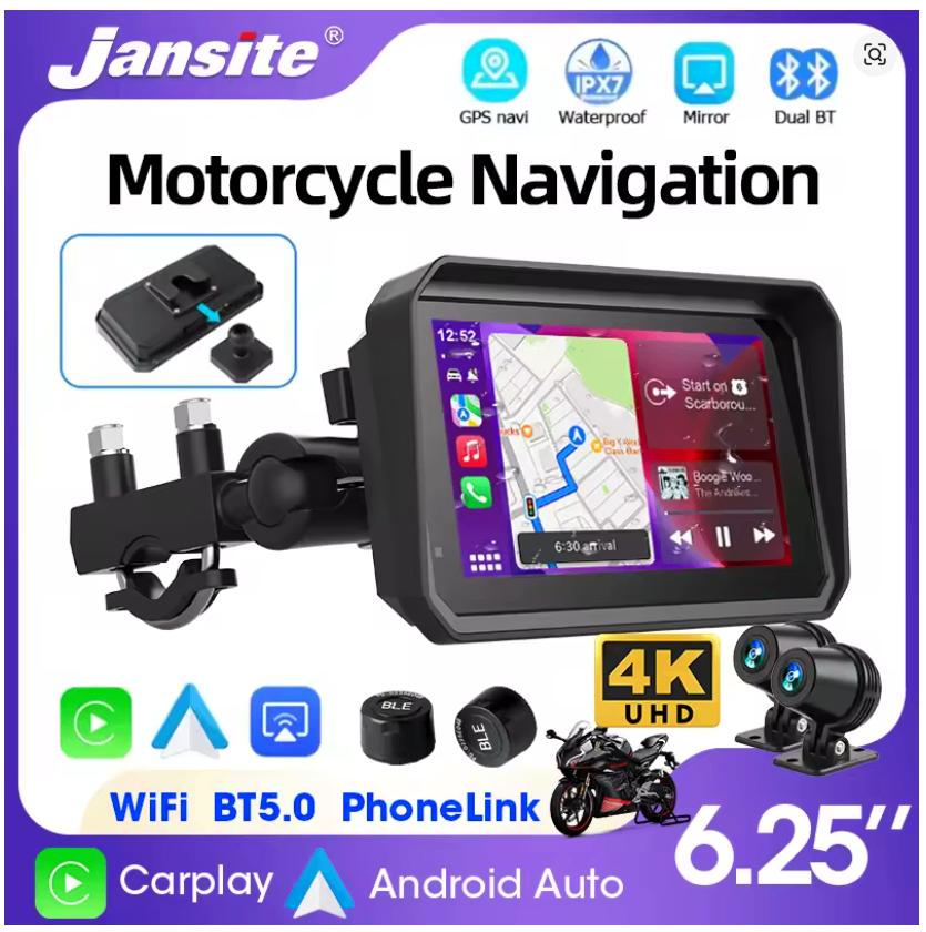 CarPlay Moto, GPS, DVR met 2 camera's, enz., Motoren, Accessoires | Navigatiesystemen, Ophalen of Verzenden, Nieuw