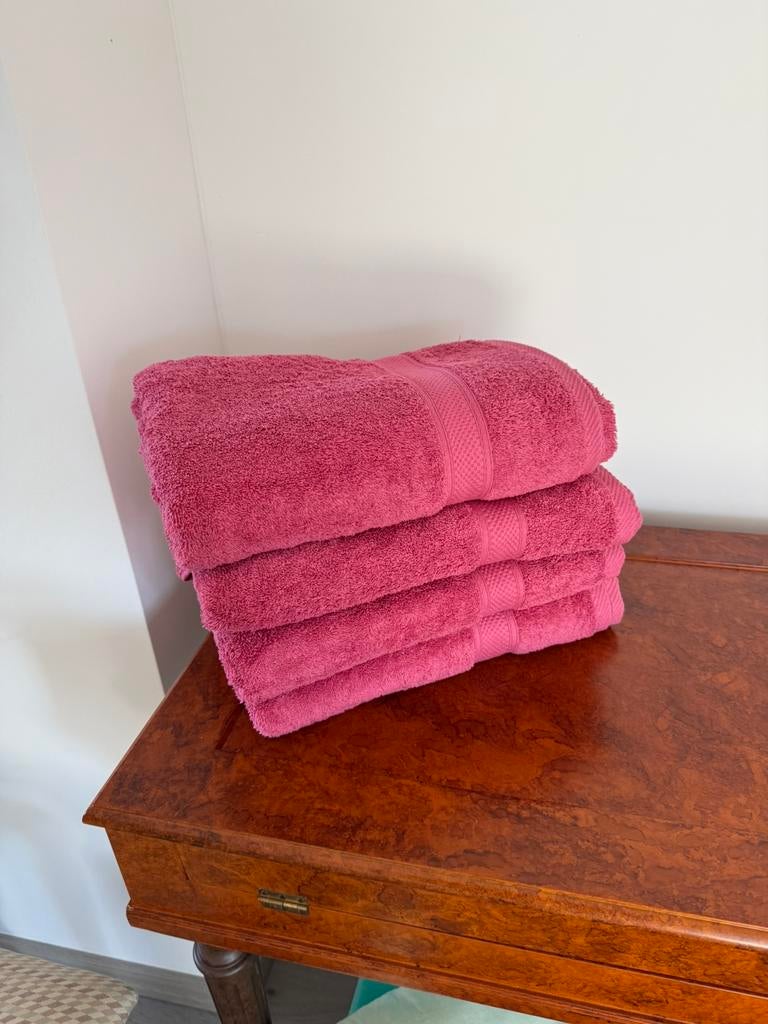 De witte lietaer luxe handdoeken 540gr/m2 70 x 140, Enlèvement ou Envoi, Neuf, Blanc