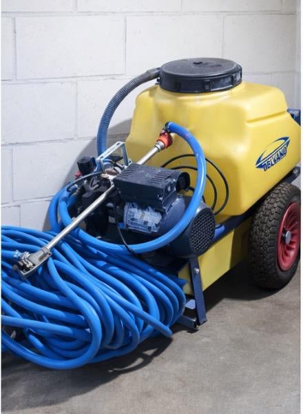 Delvano spuitmachine – professionele kwaliteit – goede staat, Enlèvement, Comme neuf