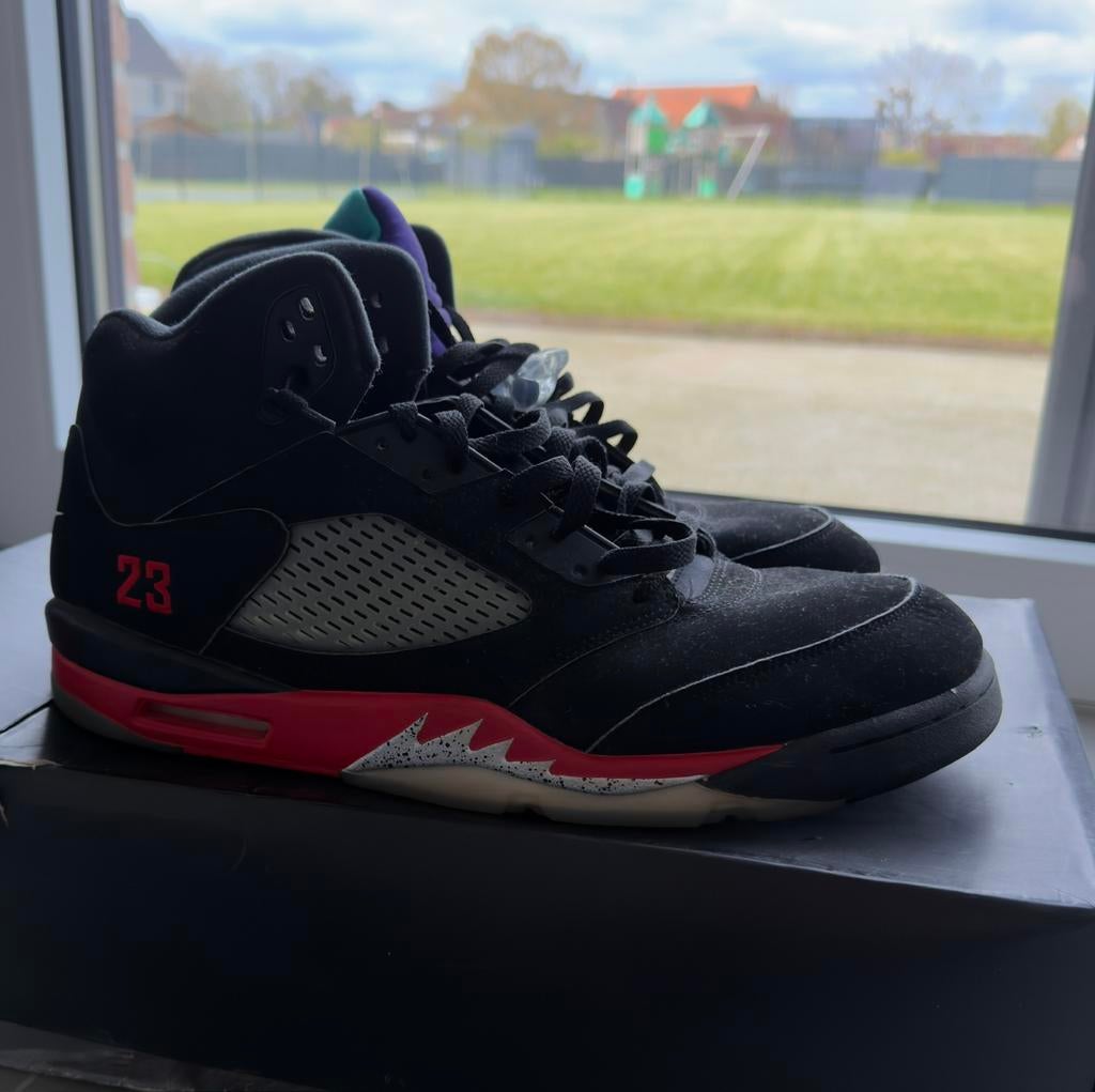 Air Jordan 5 Retro CZ1786-001 pointure 49,5, Enlèvement, Comme neuf