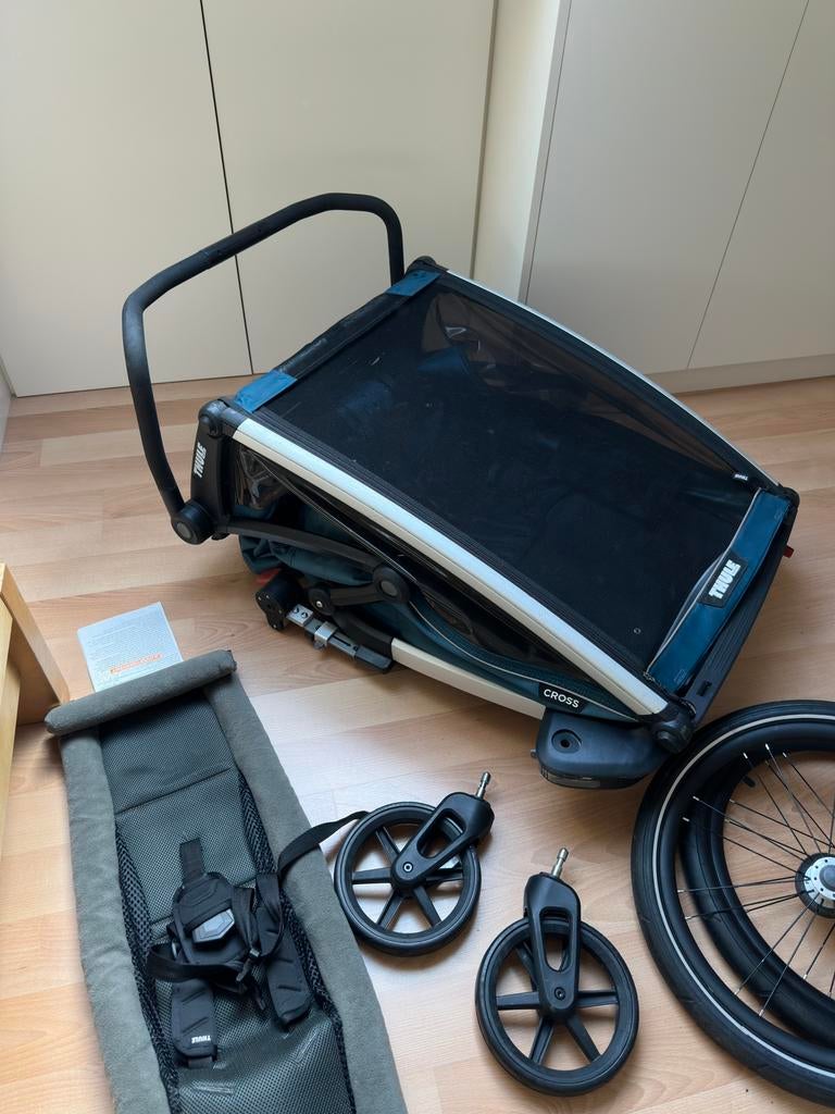 Fietskar Thule Cross Chariot - gereserveerd, Fietsen en Brommers, Ophalen