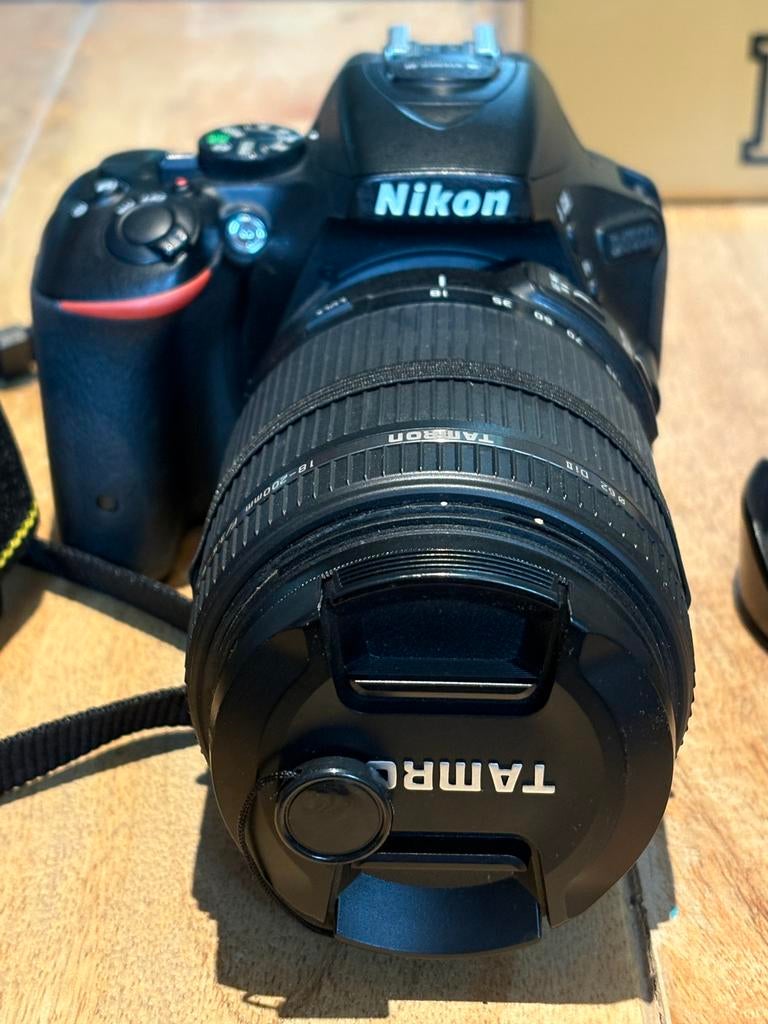 Reflex Nikon D5500 + Tamron 18-200, Audio, Tv en Foto, Ophalen, Spiegelreflex, Nikon