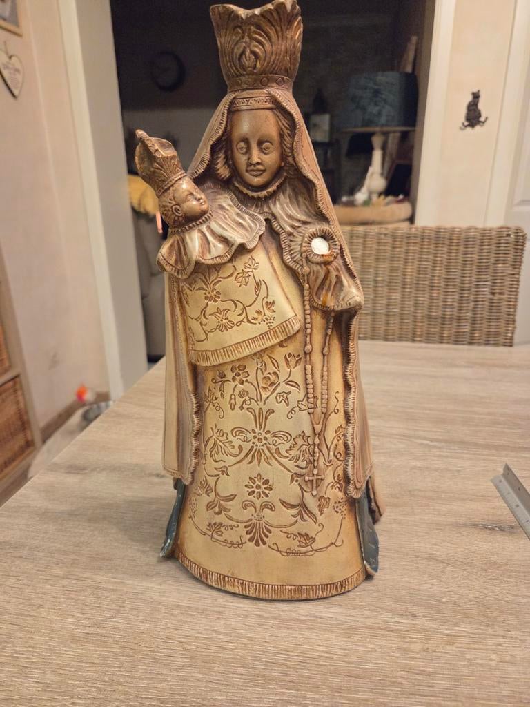 Mariabeeld gips montenaken, Ophalen of Verzenden