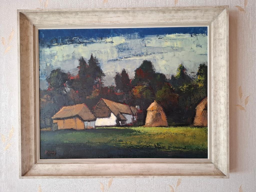 Schilderij - landschap, Antiquités & Art, Enlèvement