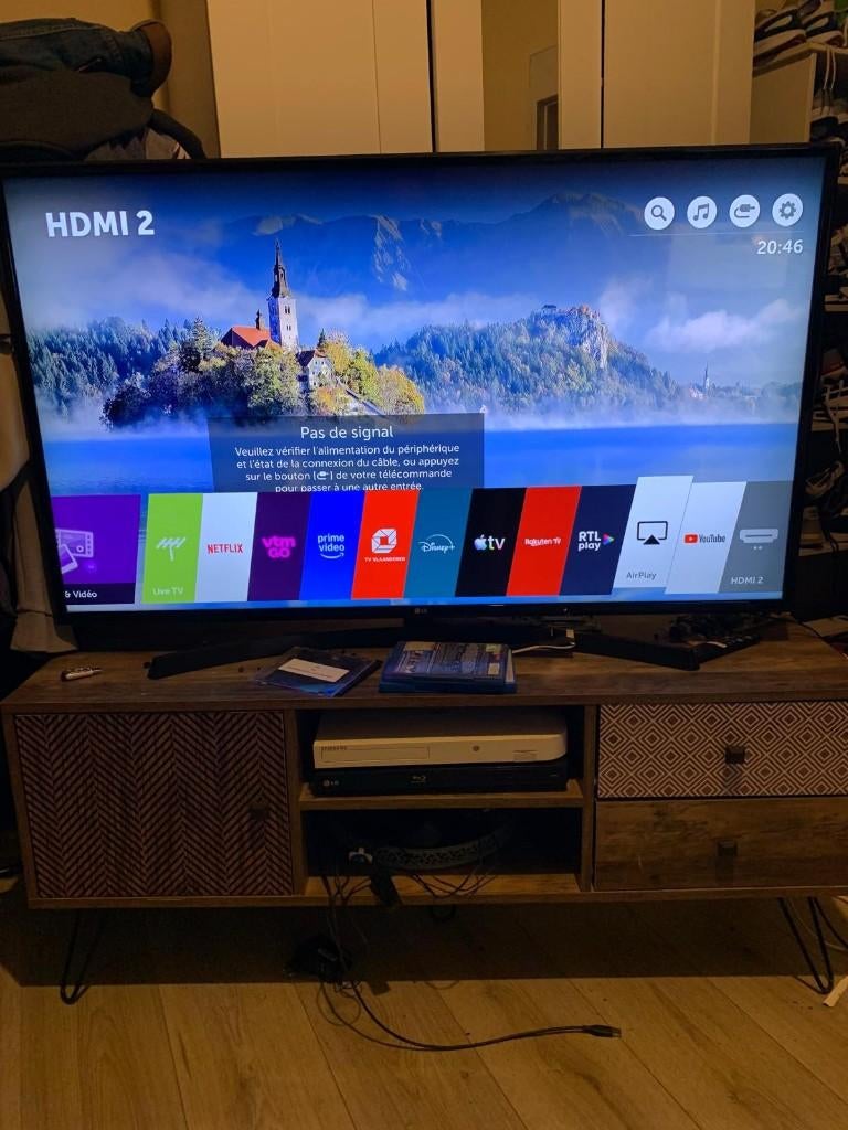 TV SMART LG WEBOS 50 POUCES, LED, Comme neuf, Enlèvement, 100 cm ou plus