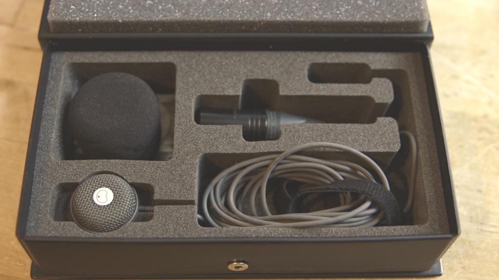 Sanken microfoon (ambiance) model CUB-01PT, Ophalen of Verzenden, Zo goed als nieuw, Overige typen