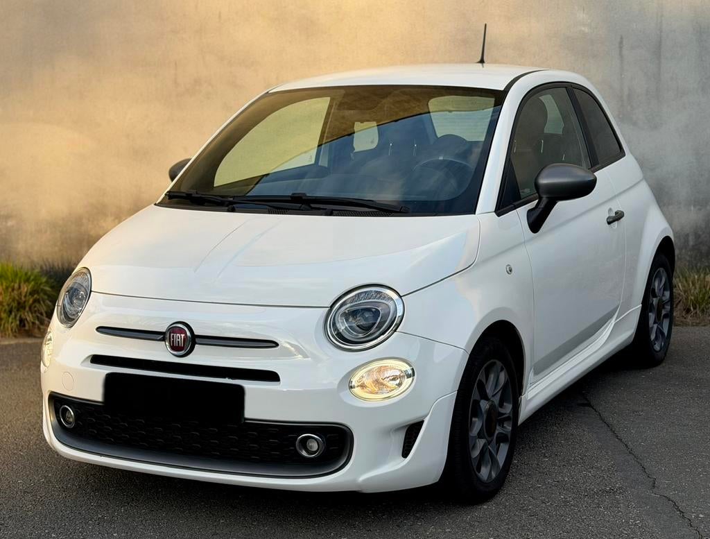 Fiat 500 1.2i / 2019 / Facelift / Apple carplay / Pdc /Airco, Auto's, Fiat, Voorwielaandrijving, 4 zetels, 4 cilinders, Leder en Stof