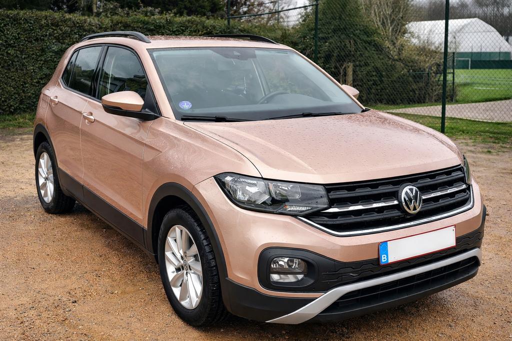 Volkswagen T-Cross 1.0 TSI Life 2020 42600km 1e propriétaire, Autos, Volkswagen, Particulier, T-Cross, ABS, Caméra de recul, Régulateur de distance