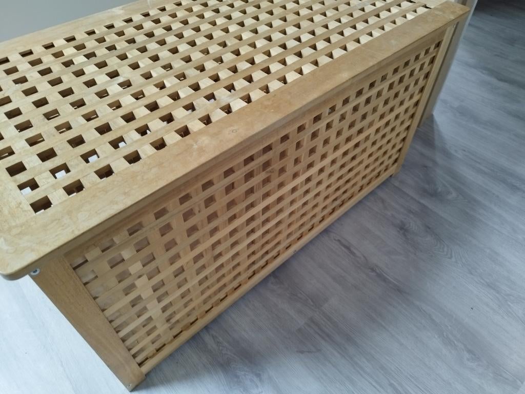 XXL houten opbergkist Ikea, Huis en Inrichting, Woonaccessoires | Kisten, Ophalen, Zo goed als nieuw