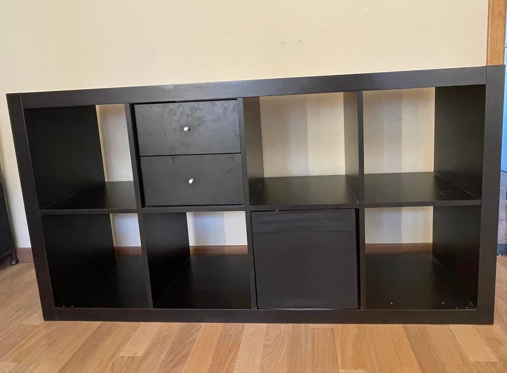 Armoire Kallax 8 compartiments 4x2, Maison & Meubles, 25 à 50 cm, Moins de 150 cm, Enlèvement, Utilisé