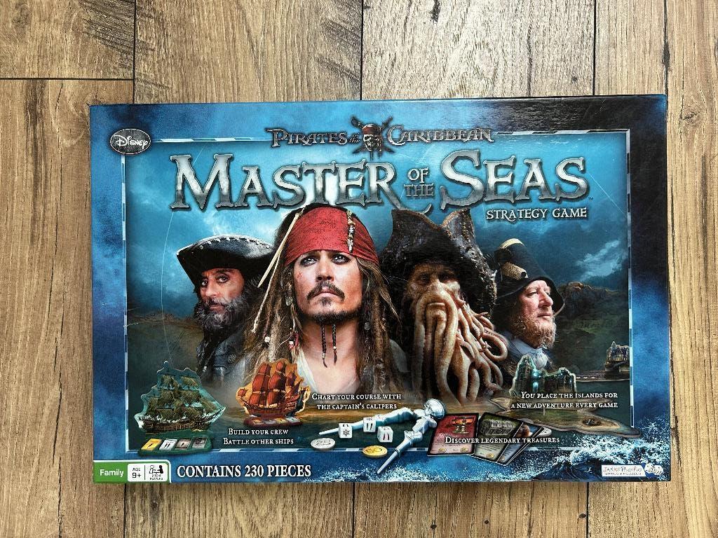 Master of the seas - Jack Sparrow, Pirates of the Caribbean, Hobby en Vrije tijd, Gezelschapsspellen | Bordspellen, Gebruikt, Een of twee spelers
