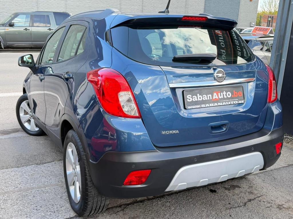 Opel Mokka 1.6 Essence Euro 6 B 2015, Auto's, Opel, Euro 6, Blauw, Bedrijf, Handgeschakeld