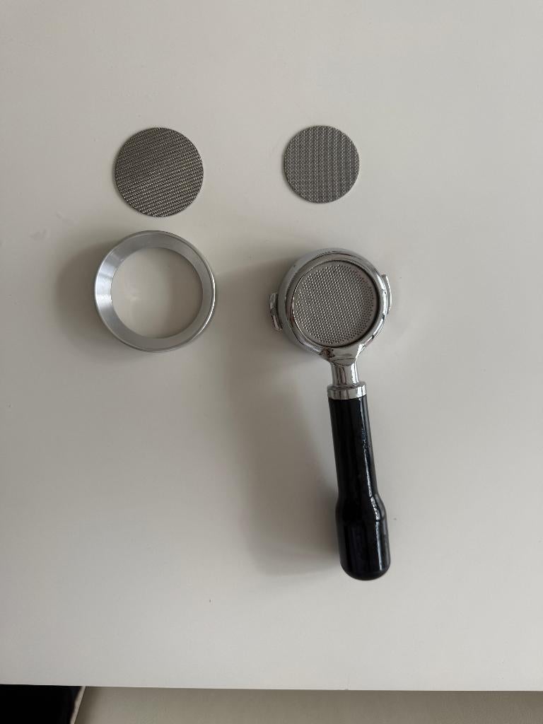 Rocket Espresso Bottomless Portafilter 58mm - Complete Set, Electroménager, Enlèvement ou Envoi, Comme neuf, Autres marques, Accessoire barista