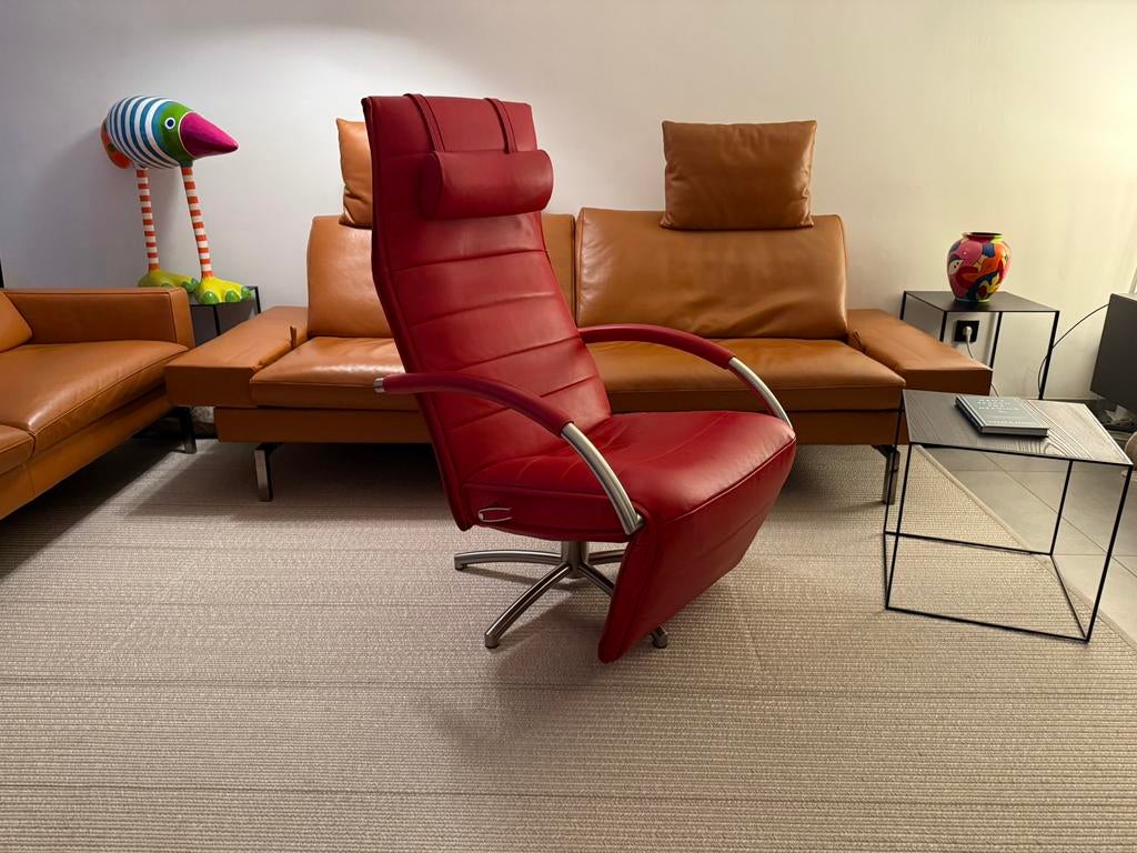 Jori Mensana Mono-Move Relax (Showroommodel), Ophalen of Verzenden, Nieuw, Leer, Durlet leolux natuzzi stressless himolla vitra