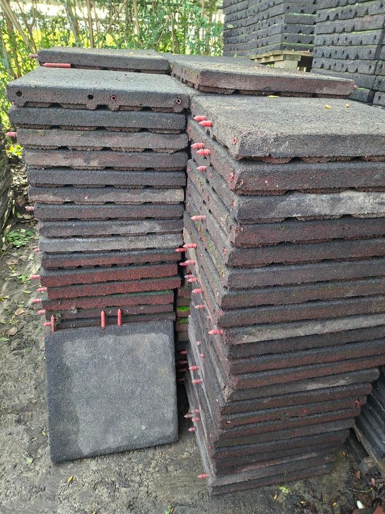 120 rubberen tegels 50x50x6 cm staltegels stalmatten, Dieren en Toebehoren