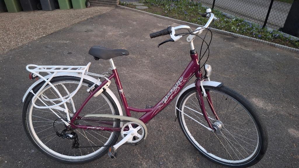 Prachtige super lichte OXFORD Negro meisjesfiets = ALS NIEUW, 26 pouces ou plus, Comme neuf, Enlèvement, Vitesses