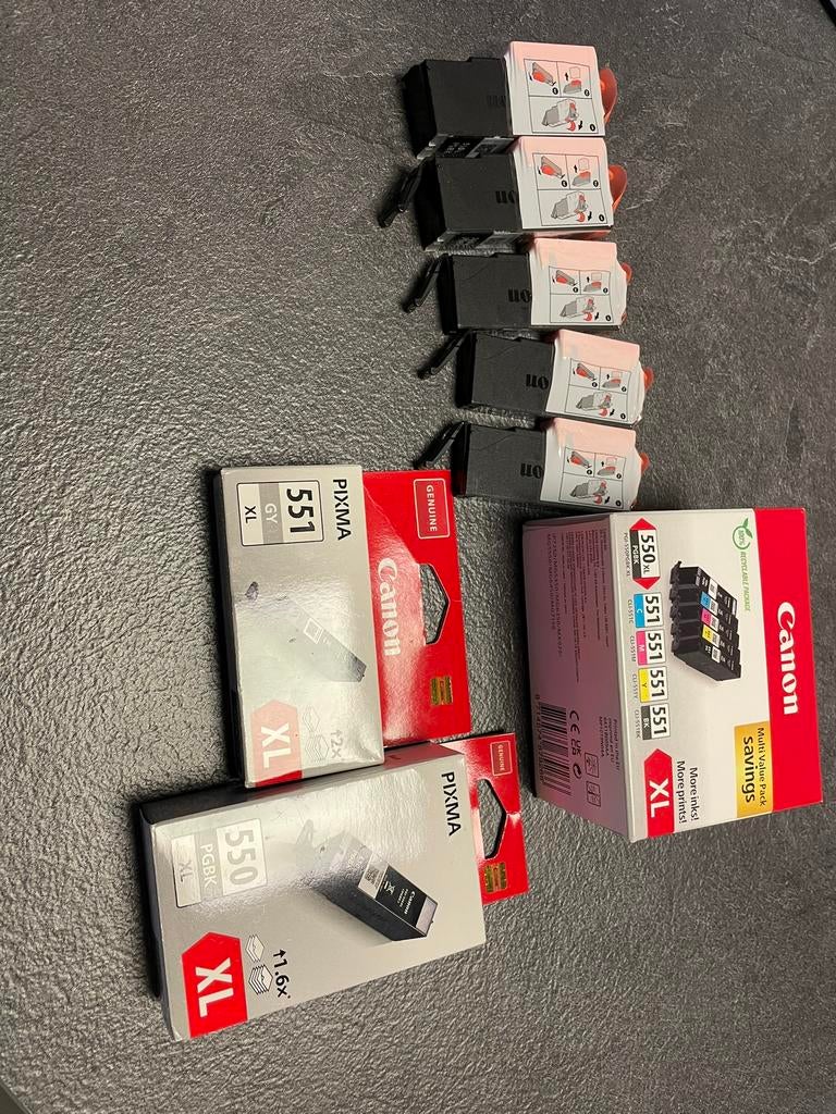 Betschillende nieuwe inktpatronen voor Cannon, Computers en Software, Printerbenodigdheden, Ophalen of Verzenden, Nieuw