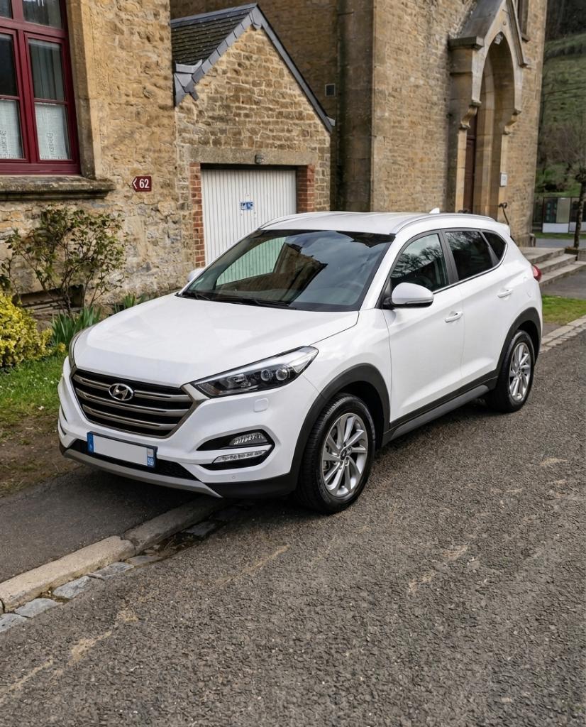 HYUNDAI TUCSON 1.6 GDI 132 Creative – 53 600 km –, Auto's, Hyundai, Automaat, Wit, Particulier, Tucson