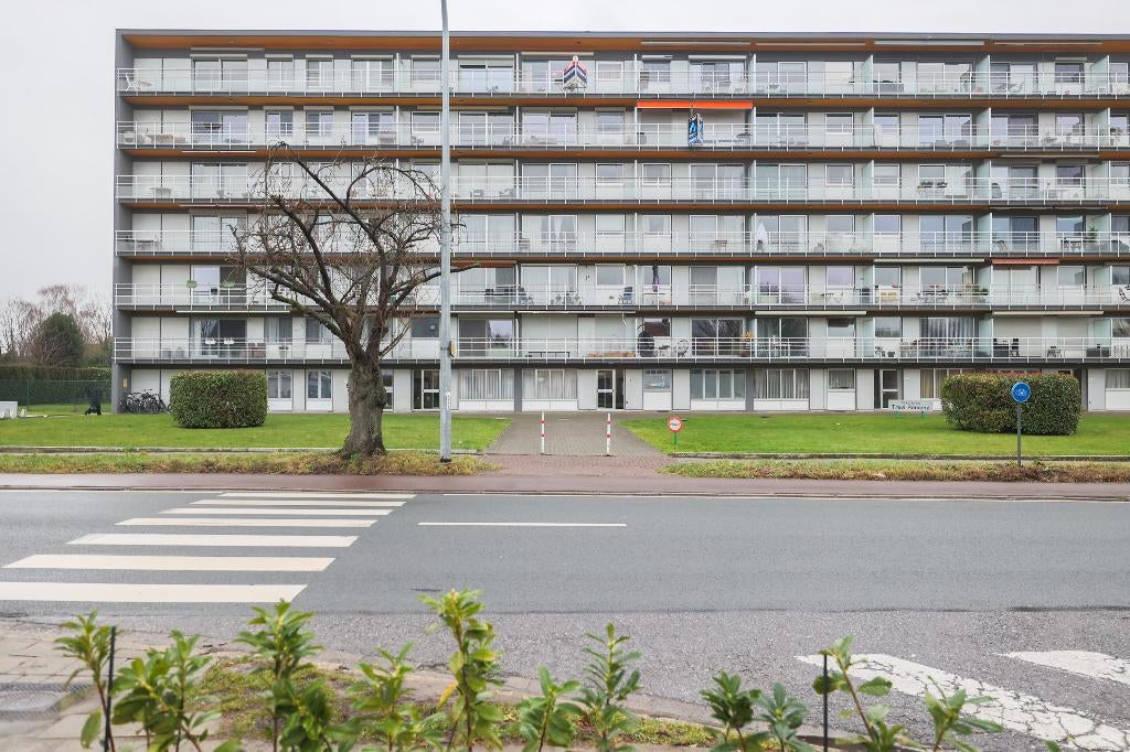 Gelijkvloers appartement met ruim terras en autostaanplaats, Immo, Huizen en Appartementen te koop, 275 kWh/m²/jaar, 75 m², Tot 200 m²