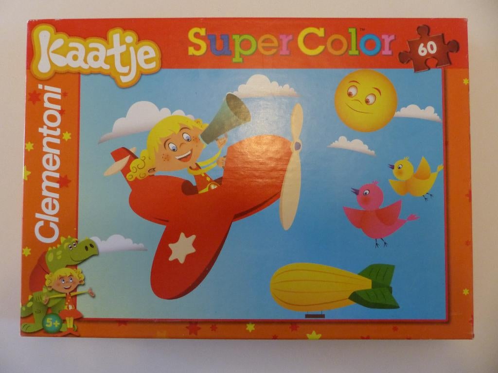 puzzle kaatje 5+ 60 pièces, Enlèvement ou Envoi, Plus de 50 pièces, Comme neuf, 4 à 6 ans