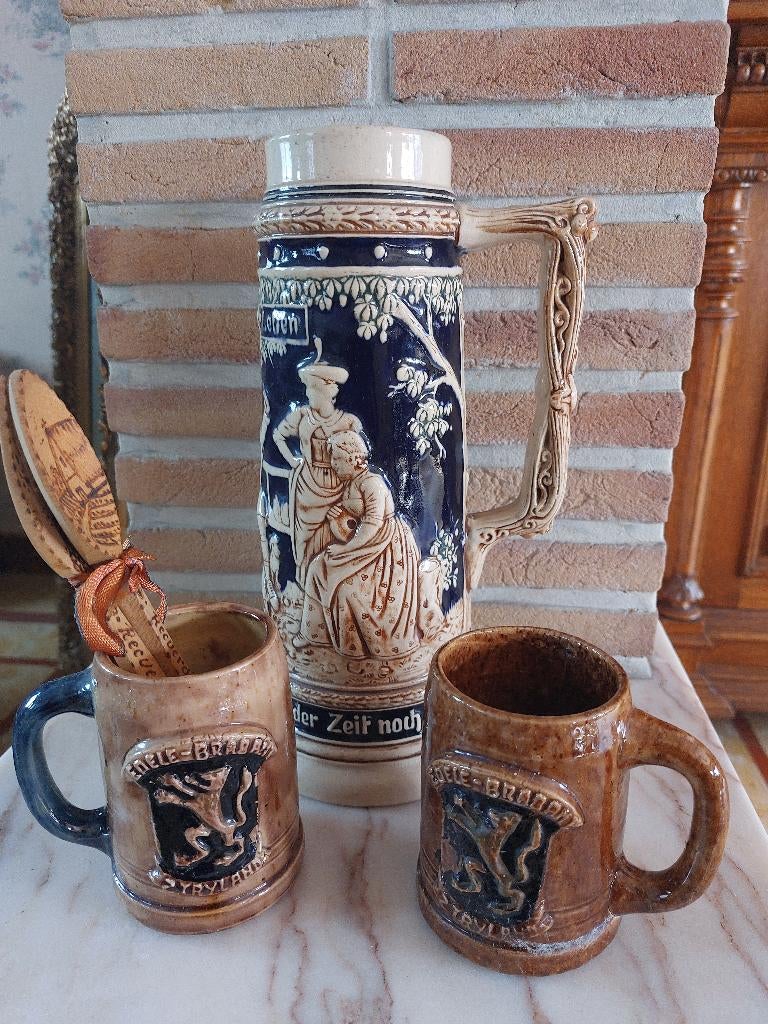 Chopes à bière allemandes et chopes de taverne, Antiquités & Art, Enlèvement