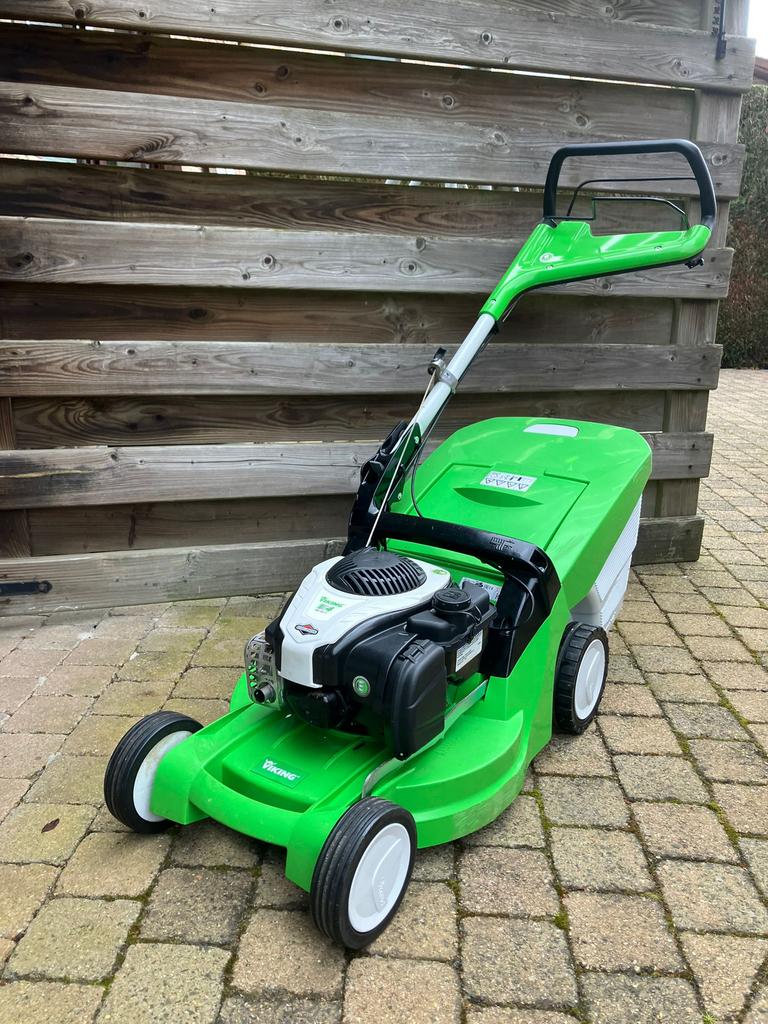 Te koop grasmaaier viking, Tuin en Terras, Grasmaaiers, Ophalen, Zo goed als nieuw