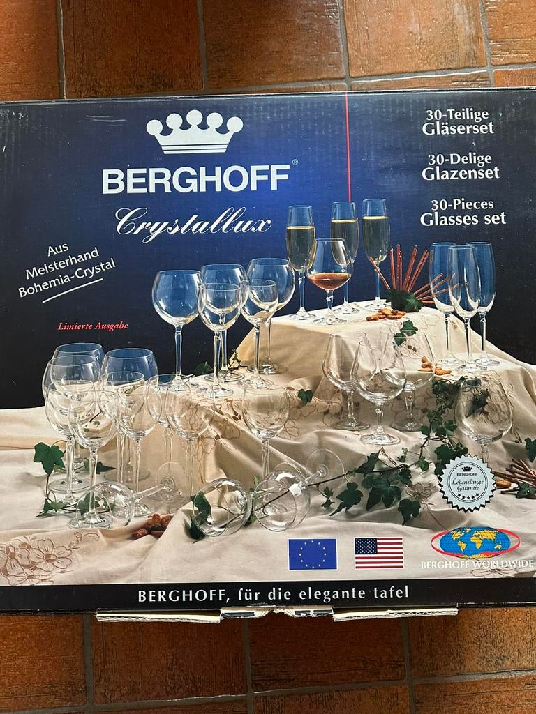 30 delige glazenset, Ophalen, Nieuw