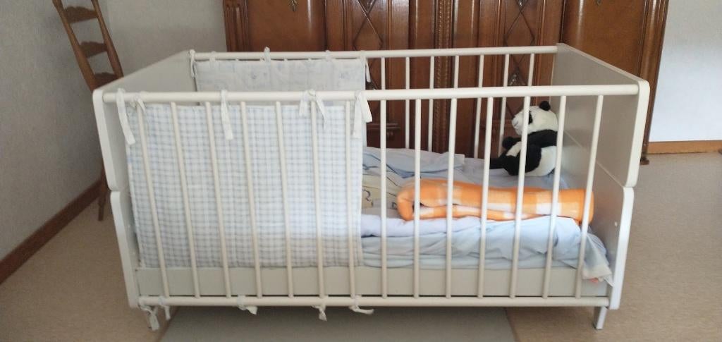 Kinderbed, Ophalen, Gebruikt, 70 tot 85 cm, Matras