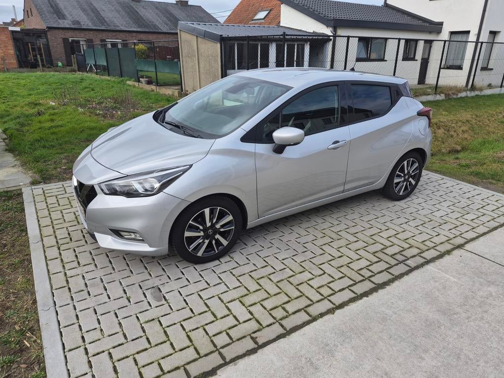 Nissan Micra 2019 - argent, Autos, Argent ou Gris, Achat, Euro 6, Noir