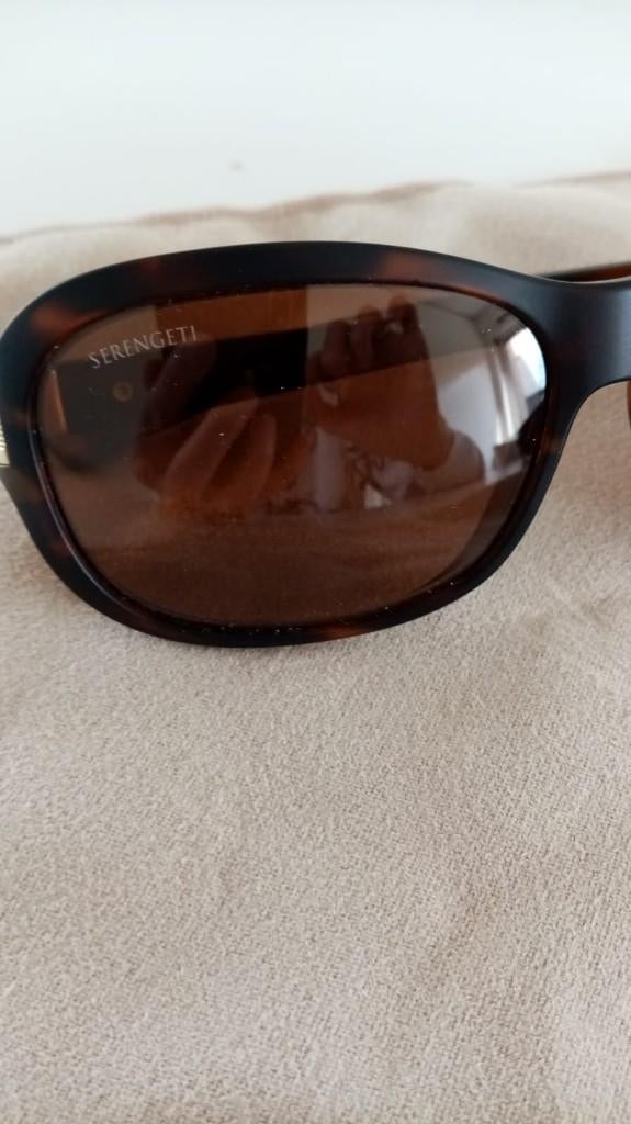 nieuwe Serengeti zonnebril op sterkte, Enlèvement, Neuf, Brun, Lunettes de soleil avec correction