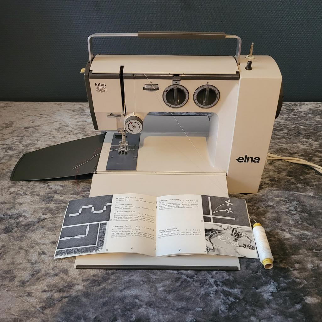 Machine à coudre ELNA LOTUS SP, Hobby & Loisirs créatifs, Enlèvement, Utilisé, Machine à coudre, Autres marques