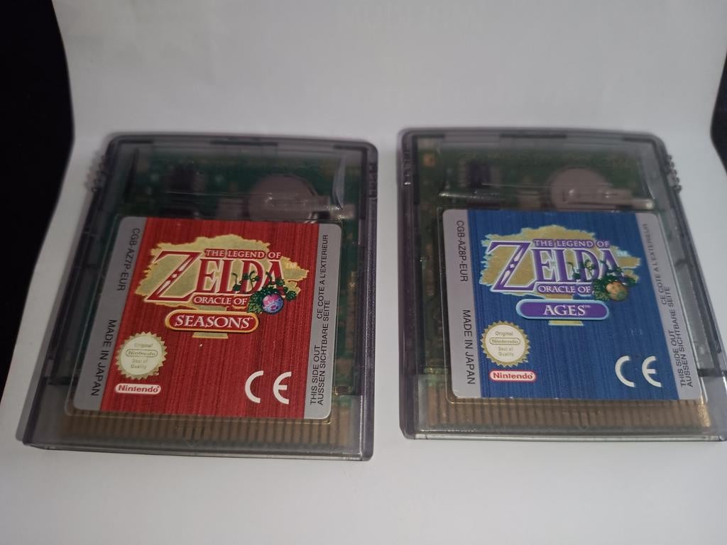 The legend of Zelda oracle of seasons en ages, Enlèvement ou Envoi