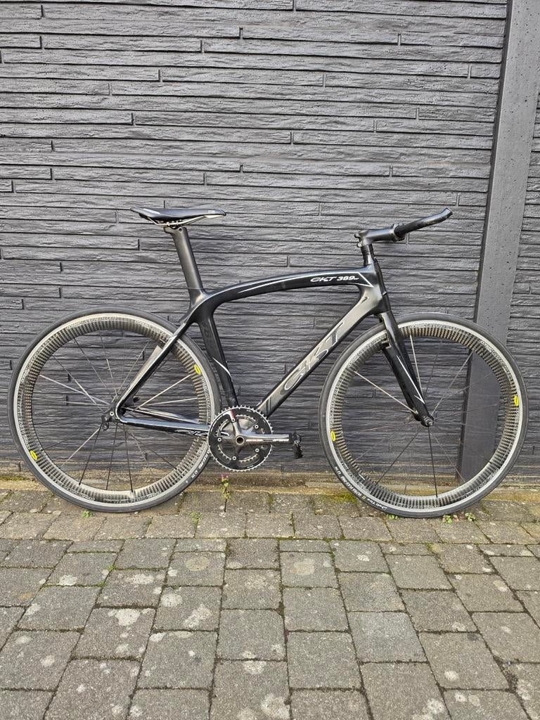 CKT full carbon, Mavic Cosmic carbon, 28 inch, Gebruikt, Carbon, Heren