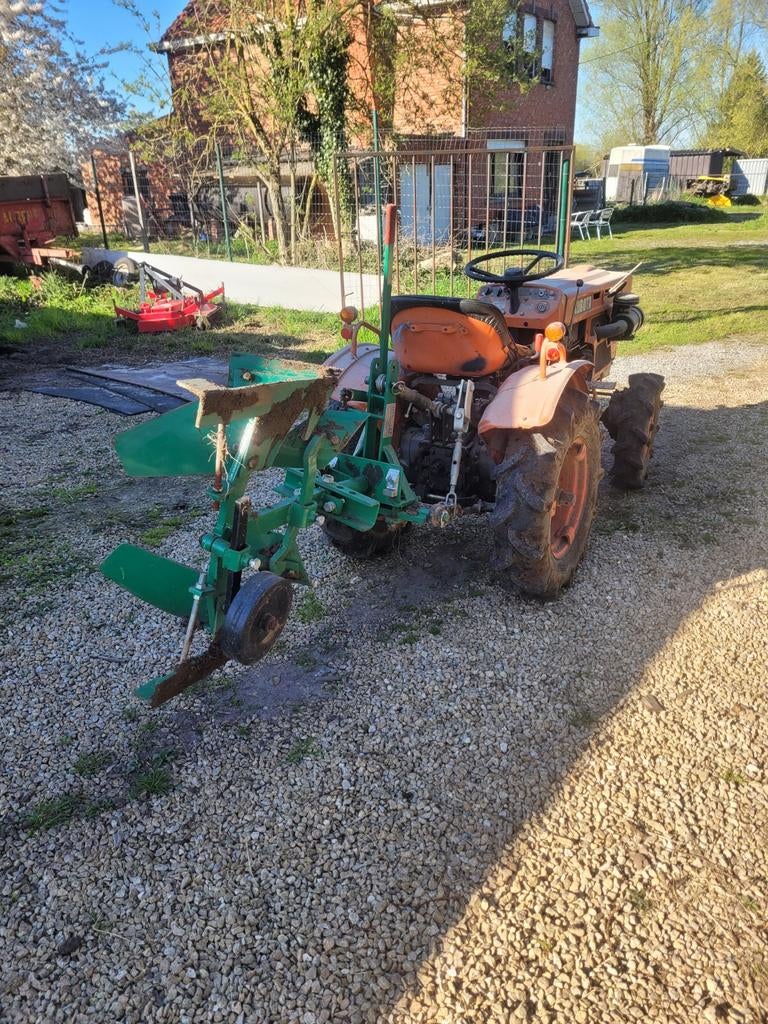 Ploeg minitraktor, Ophalen