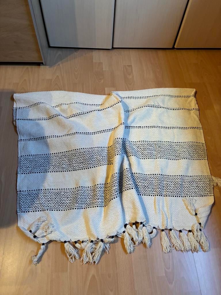 Plaid maison du monde, Huis en Inrichting, Woonaccessoires | Plaids en Woondekens, Ophalen of Verzenden, Zo goed als nieuw