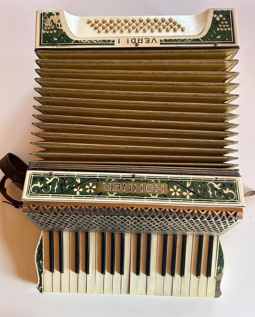 Accordeon Hohner Verdi I Celtic Green, Ophalen of Verzenden, Hohner