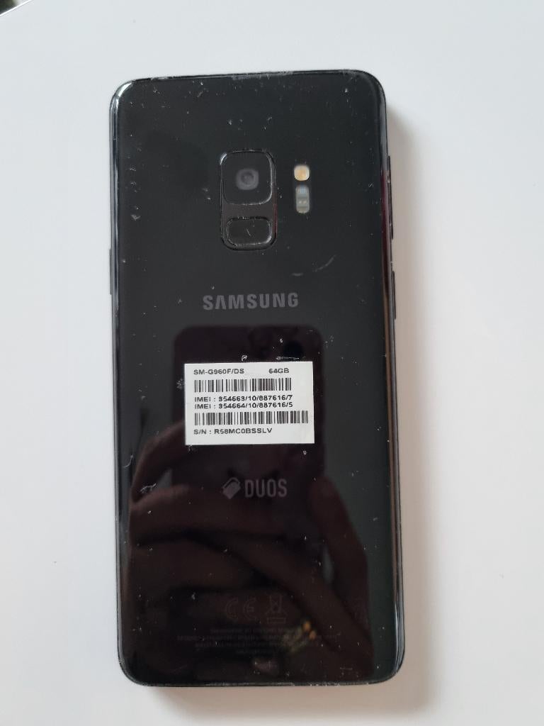 Samsung Galaxy S9 - 64GB - Dual Sim - Black, Telecommunicatie, Overige modellen, Zwart, Ophalen of Verzenden, Zo goed als nieuw