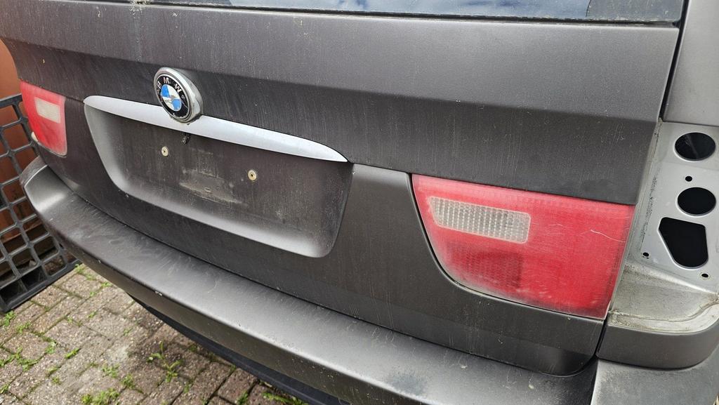 Achterklep onderzijde  BMW X5 E53 titan silver 354, Gebruikt, -, Ophalen of Verzenden, Achter