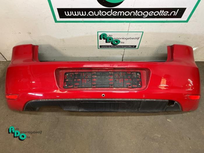 Achterbumper van een Volkswagen Golf (Golf 09-) (LY3D), Auto-onderdelen, Gebruikt, -, Volkswagen, -