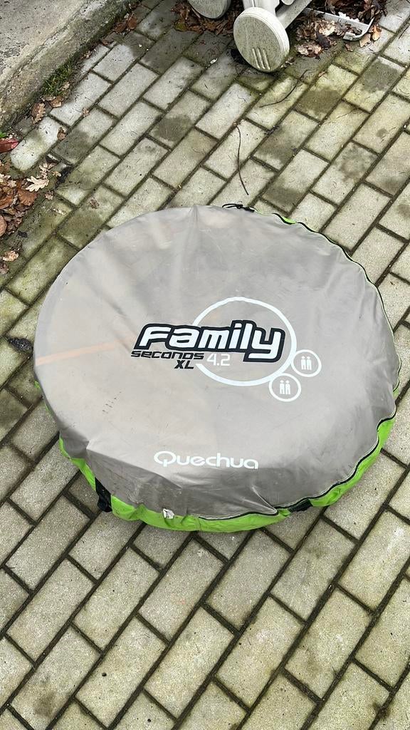 Tente 4 personnes 2 chambres, Caravans en Kamperen, Tenten, Ophalen, Zo goed als nieuw