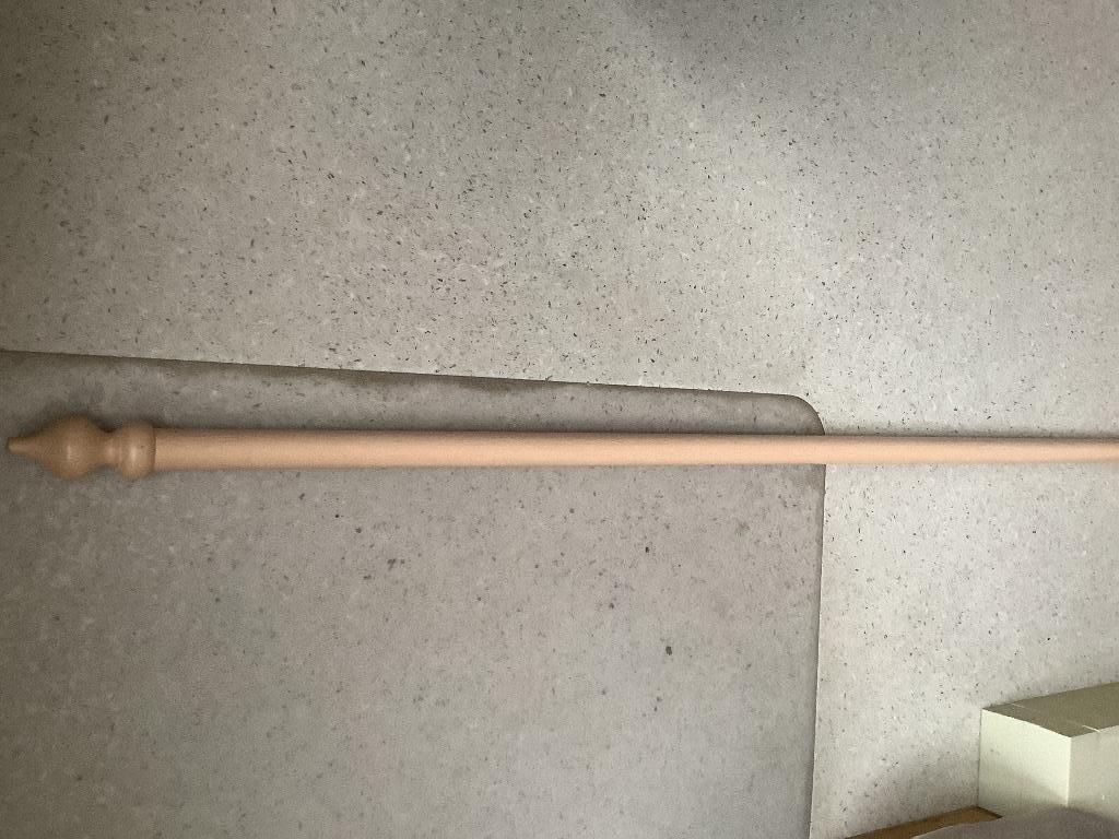 Gordijnroede, Huis en Inrichting, Ophalen, Gebruikt, Beige