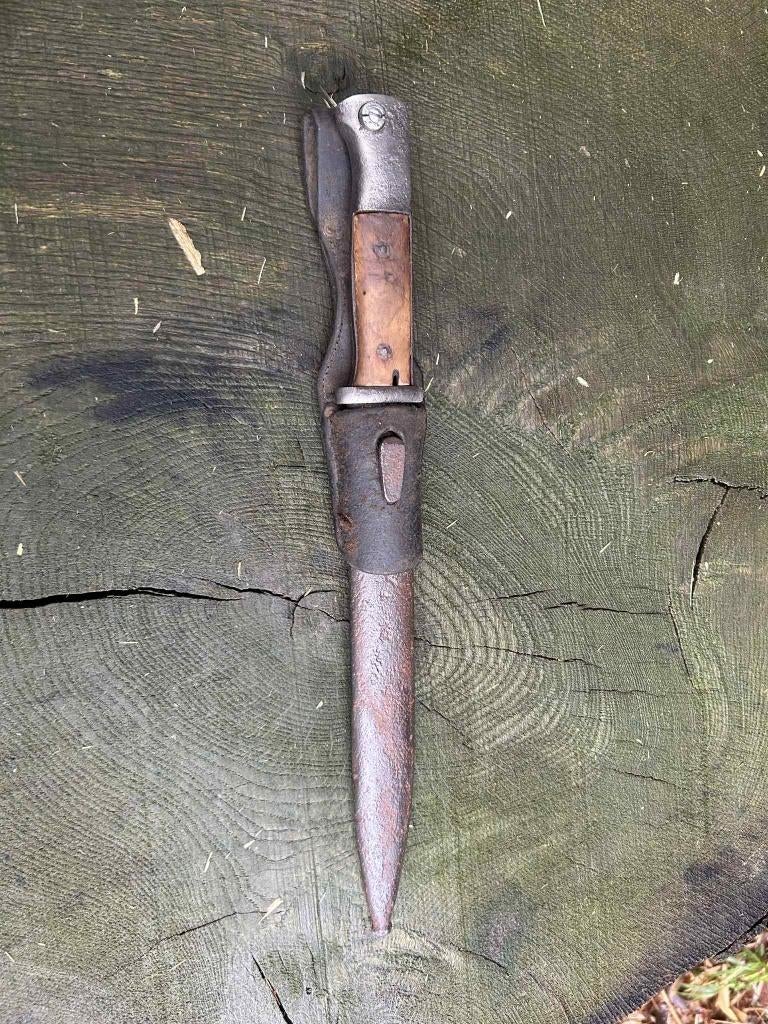 Duitse bajonet uit de Tweede Wereldoorlog, Verzamelen, Militaria | Tweede Wereldoorlog, Overige soorten, Ophalen of Verzenden