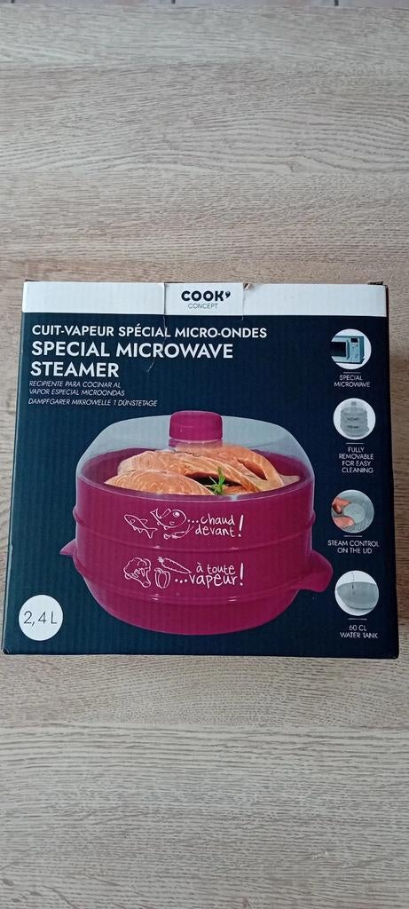 Cuit-vapeur pour micro-ondes, Electroménager, Enlèvement ou Envoi, Neuf