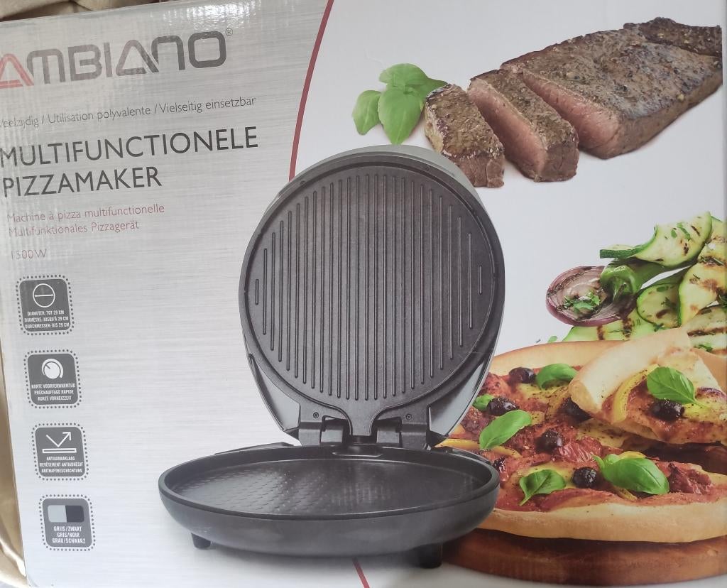 Grill four à pizza neuf, Neuf, Moins de 45 cm, Enlèvement, Moins de 45 cm