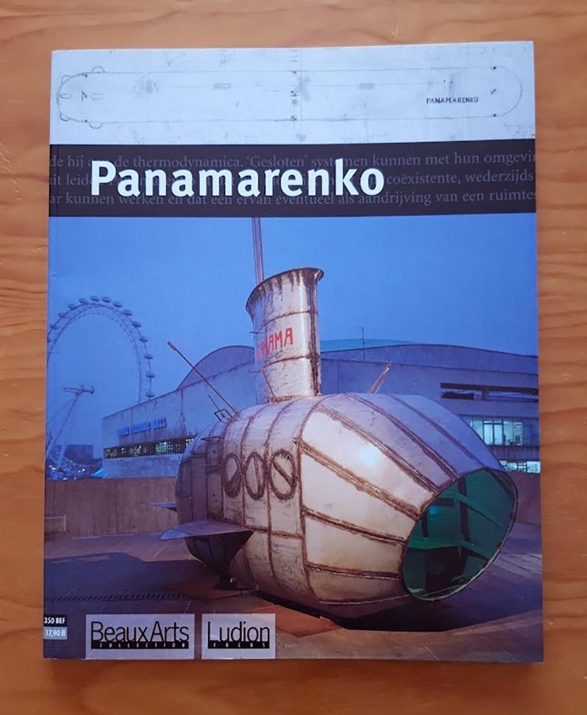 Panamarenko2001 Ludion 'overzicht werk Panamarenko' getekend, Neuf, Design graphique, Panamarenko, Envoi