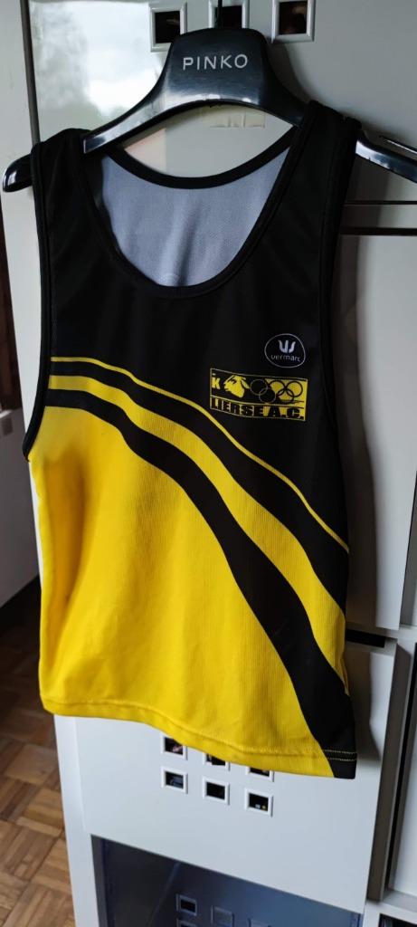 SAC AC Lierse singlet atletiek sport t-shirt Vermarc 10 jaar, Enlèvement ou Envoi, Comme neuf, Autres sports, Vêtements