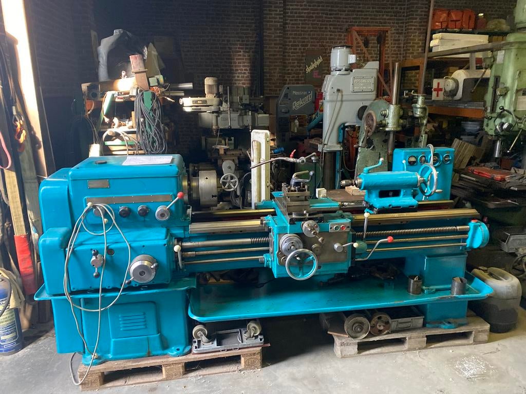 Draaibank IK62, Doe-het-zelf en Bouw, Ophalen, Zo goed als nieuw, Metaaldraaibank, 1000 mm of meer